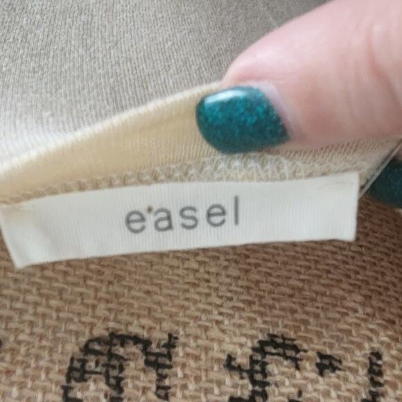 EASEL high loq babydoll super soft tunic size small - Picture 4 of 5